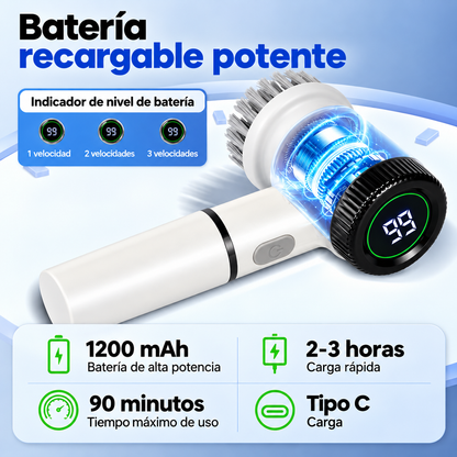 Cepillo eléctrico 5 en 1